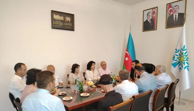 YAP Mingəçevir təşkilatında media nümayəndələri ilə görüş