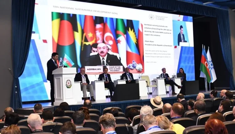 18-ci Milli Dayanıqlı İnkişaf Məqsədi ictimaiyyətə təqdim edilərkən. 2023-cü il