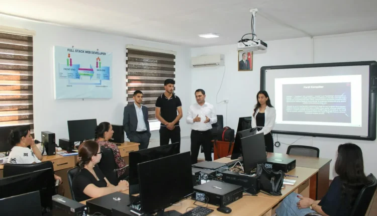 Mingəçevir Dövlət Universitetində rəqəmsal bacarıqların və məşğulluq imkanlarının inkişafına yönəlmiş İT təlim proqramına start verilib