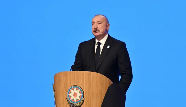 Prezident YAP-ın VİII qurultayında çıxış edib